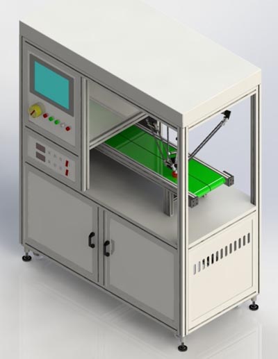 并聯(lián)機(jī)器人分揀實訓(xùn)工作站