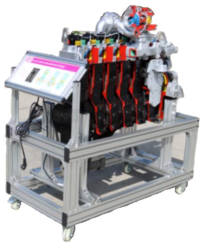 康明斯6BT發(fā)動(dòng)機(jī)解剖實(shí)訓(xùn)運(yùn)行臺(tái)